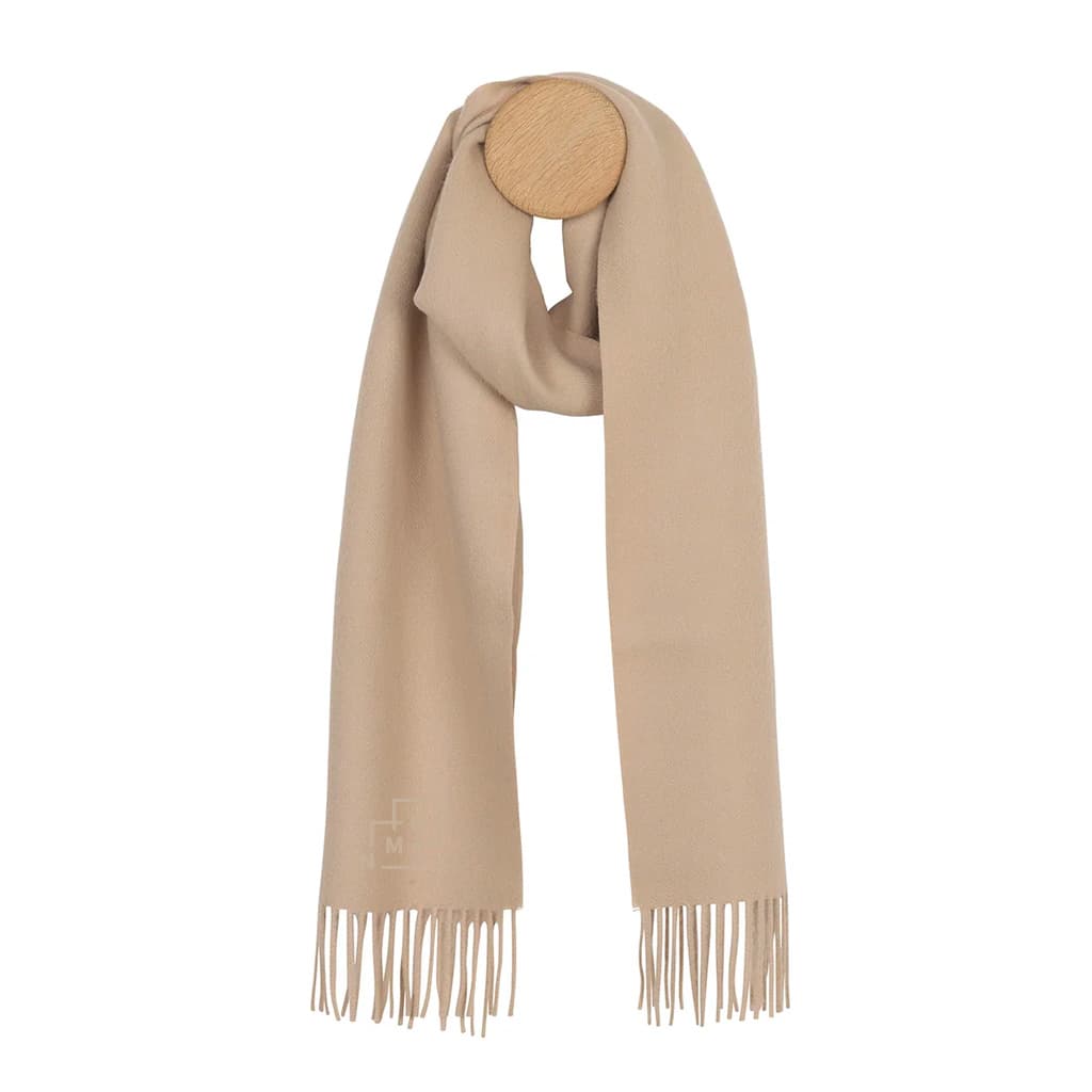 Elvang alpakkaullskjerf Beige - Image 1